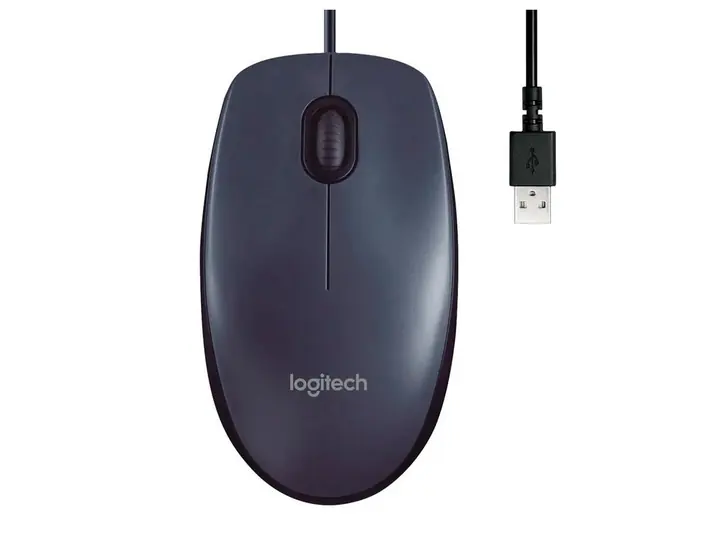 Mouse USB com fio