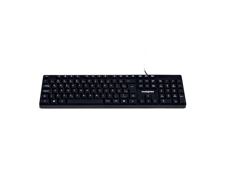 Teclado com fio USB